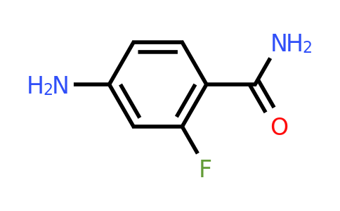 CAS 609783-45-1 | 4-Amino-2-fluoro-benzamide