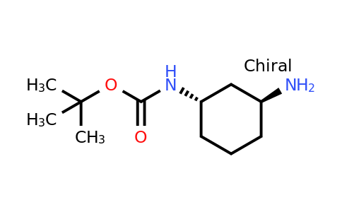 CAS 609788-04-7 | trans-​1-​n-​boc-​1,​3-​cyclohexyldiamine (racemic)