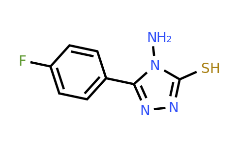 CAS 61019-25-8 | 4-amino-5-(4-fluorophenyl)-4H-1,2,4-triazole-3-thiol