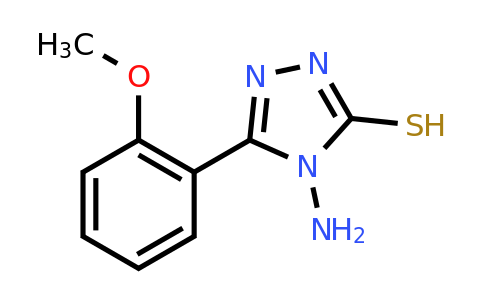 CAS 61019-26-9 | 4-amino-5-(2-methoxyphenyl)-4H-1,2,4-triazole-3-thiol