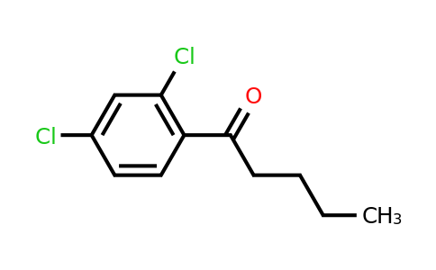 CAS 61023-66-3 | 1-(2,4-dichlorophenyl)pentan-1-one