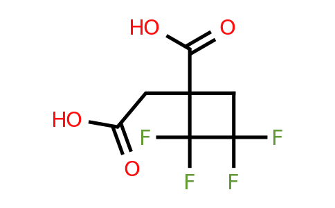 CAS 610260-47-4 | 1-(carboxymethyl)-2,2,3,3-tetrafluorocyclobutane-1-carboxylic acid
