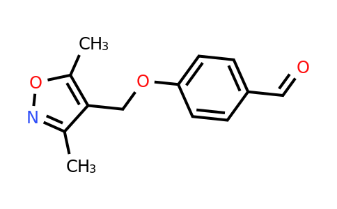 CAS 610260-63-4 | 4-[(dimethyl-1,2-oxazol-4-yl)methoxy]benzaldehyde