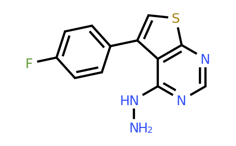 CAS 610261-05-7 | 5-(4-fluorophenyl)-4-hydrazinylthieno[2,3-d]pyrimidine