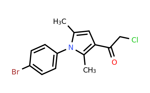 CAS 610274-24-3 | 1-(1-(4-Bromophenyl)-2,5-dimethyl-1H-pyrrol-3-yl)-2-chloroethanone