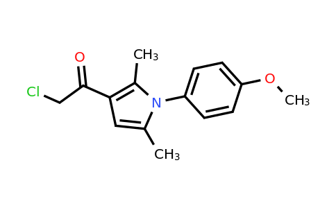 CAS 610274-25-4 | 2-chloro-1-[1-(4-methoxyphenyl)-2,5-dimethyl-1H-pyrrol-3-yl]ethan-1-one
