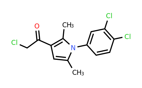 CAS 610274-28-7 | 2-chloro-1-[1-(3,4-dichlorophenyl)-2,5-dimethyl-1H-pyrrol-3-yl]ethan-1-one