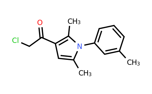 CAS 610274-30-1 | 2-Chloro-1-(2,5-dimethyl-1-(m-tolyl)-1H-pyrrol-3-yl)ethanone