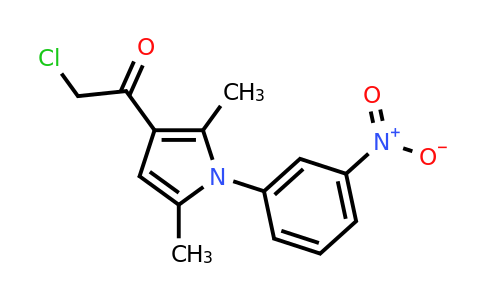 CAS 610274-32-3 | 2-chloro-1-[2,5-dimethyl-1-(3-nitrophenyl)-1H-pyrrol-3-yl]ethan-1-one