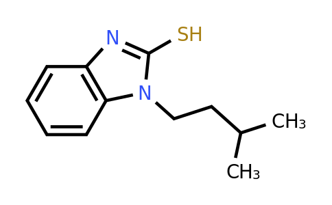 CAS 610275-11-1 | 1-(3-methylbutyl)-1H-1,3-benzodiazole-2-thiol