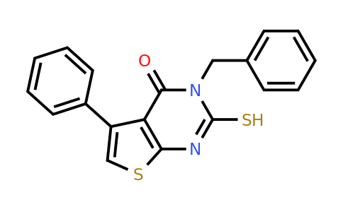 CAS 610275-71-3 | 3-benzyl-5-phenyl-2-sulfanyl-3H,4H-thieno[2,3-d]pyrimidin-4-one