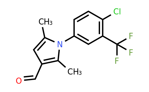 CAS 610275-74-6 | 1-[4-chloro-3-(trifluoromethyl)phenyl]-2,5-dimethyl-1H-pyrrole-3-carbaldehyde