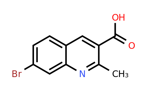 CAS 610277-19-5 | 7-Bromo-2-methylquinoline-3-carboxylic acid