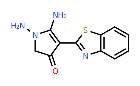 CAS 610278-85-8 | 1,5-diamino-4-(1,3-benzothiazol-2-yl)-2,3-dihydro-1H-pyrrol-3-one