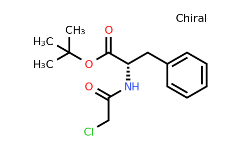 CAS 610314-15-3 | tert-butyl (2S)-2-(2-chloroacetamido)-3-phenylpropanoate