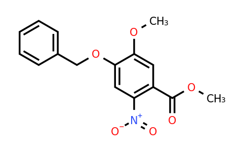 CAS 61032-41-5 | methyl 4-(benzyloxy)-5-methoxy-2-nitrobenzoate