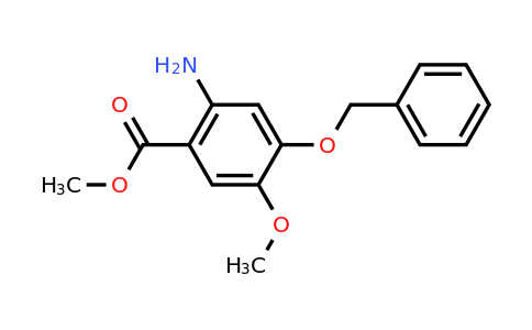 CAS 61032-42-6 | Methyl 2-amino-4-(benzyloxy)-5-methoxybenzoate
