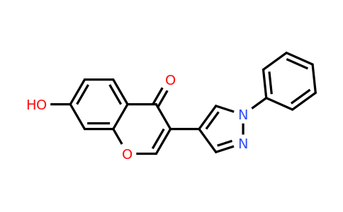 CAS 61034-11-5 | 7-hydroxy-3-(1-phenyl-1H-pyrazol-4-yl)-4H-chromen-4-one