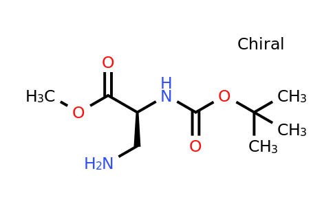 CAS 61040-20-8 | (S)-Methyl 3-amino-2-((tert-butoxycarbonyl)-amino)propanoate