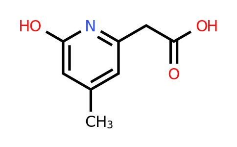 CAS 61053-94-9 | (6-Hydroxy-4-methylpyridin-2-YL)acetic acid