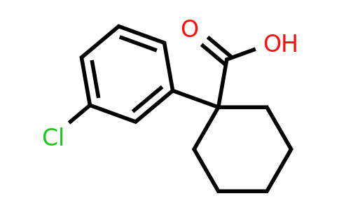 CAS 610791-40-7 | 1-(3-Chlorophenyl)cyclohexanecarboxylic acid
