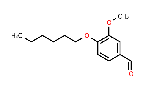 CAS 61096-84-2 | 4-(hexyloxy)-3-methoxybenzaldehyde