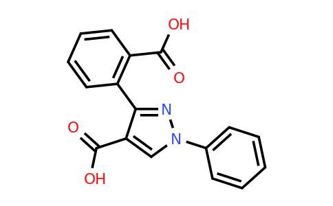 CAS 6110-61-8 | 3-(2-carboxyphenyl)-1-phenyl-1H-pyrazole-4-carboxylic acid