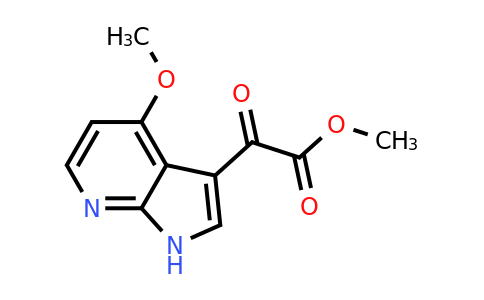 CAS 611197-51-4 | methyl 2-{4-methoxy-1H-pyrrolo[2,3-b]pyridin-3-yl}-2-oxoacetate