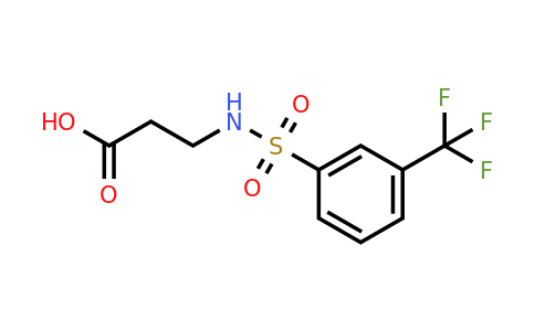 CAS 612042-13-4 | 3-(3-(Trifluoromethyl)phenylsulfonamido)propanoic acid