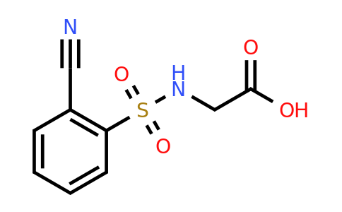 CAS 612044-14-1 | 2-(2-cyanobenzenesulfonamido)acetic acid