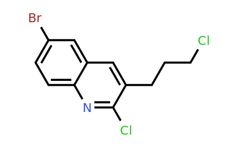 CAS 612494-85-6 | 6-Bromo-2-chloro-3-(3-chloropropyl)quinoline