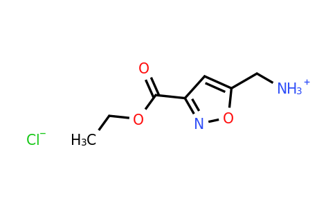 CAS 612511-84-9 | [3-(Ethoxycarbonyl)isoxazol-5-YL]methanaminium chloride
