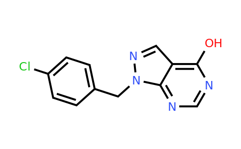 CAS 612523-78-1 | 1-[(4-chlorophenyl)methyl]-1H-pyrazolo[3,4-d]pyrimidin-4-ol