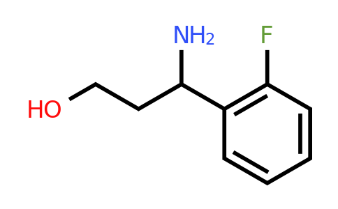 CAS 612532-14-6 | 3-Amino-3-(2-fluorophenyl)propan-1-ol