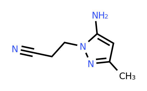 CAS 61255-82-1 | 3-(5-amino-3-methyl-1H-pyrazol-1-yl)propanenitrile