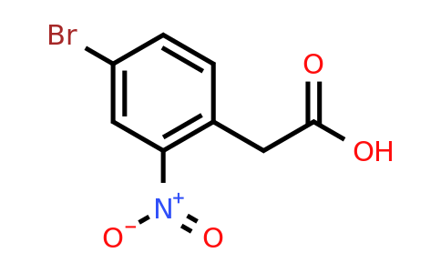 CAS 6127-11-3 | 2-(4-bromo-2-nitrophenyl)acetic acid