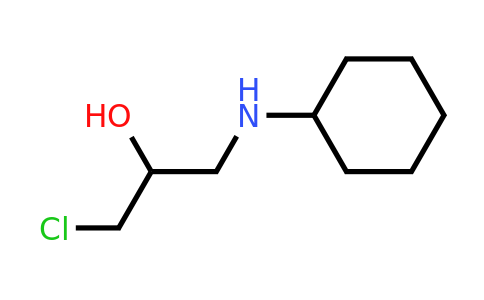 CAS 61272-39-7 | 1-Chloro-3-(cyclohexylamino)propan-2-ol