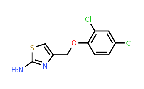 CAS 612802-16-1 | 4-[(2,4-dichlorophenoxy)methyl]-1,3-thiazol-2-amine