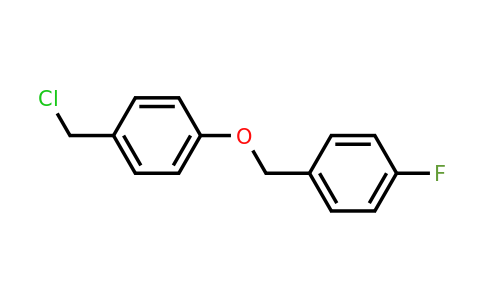 CAS 613240-41-8 | 1-[4-(Chloromethyl)phenoxymethyl]-4-fluorobenzene