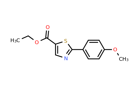 CAS 61335-96-4 | 2-(4-Methoxy-phenyl)-thiazole-5-carboxylic acid ethyl ester