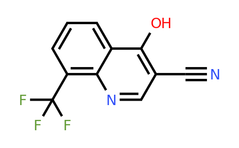 CAS 61338-18-9 | 4-Hydroxy-8-(trifluoromethyl)quinoline-3-carbonitrile