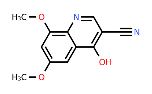 CAS 61338-39-4 | 4-Hydroxy-6,8-dimethoxyquinoline-3-carbonitrile