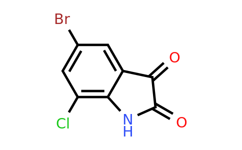 CAS 613656-97-6 | 5-Bromo-7-chloroindoline-2,3-dione
