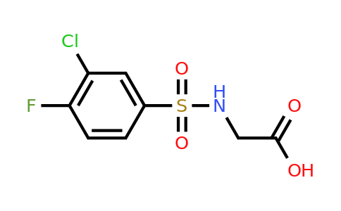 CAS 613657-33-3 | 2-(3-Chloro-4-fluorophenylsulfonamido)acetic acid