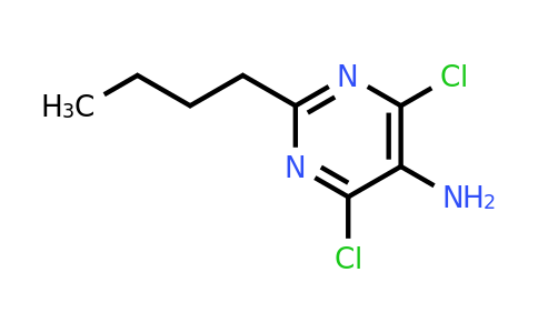 CAS 61456-99-3 | 2-Butyl-4,6-dichloropyrimidin-5-amine