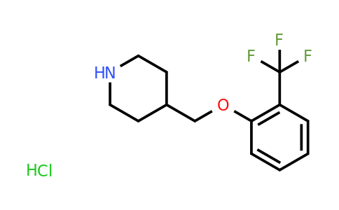 CAS 614731-26-9 | 4-{[2-(trifluoromethyl)phenoxy]methyl}piperidine hydrochloride