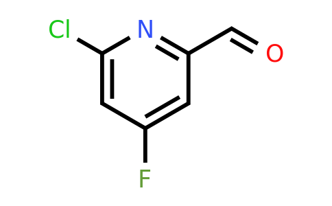 CAS 614752-51-1 | 6-Chloro-4-fluoropicolinaldehyde