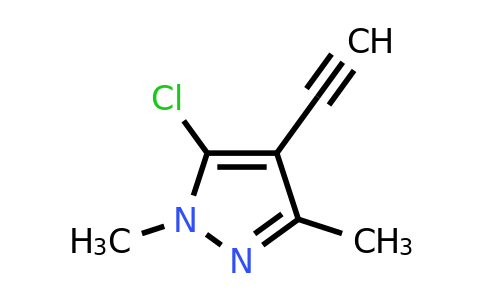 CAS 61514-57-6 | 5-chloro-4-ethynyl-1,3-dimethyl-1H-pyrazole