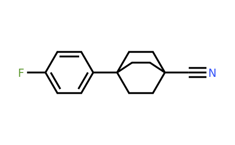 CAS 61541-38-6 | 4-(4-fluorophenyl)bicyclo[2.2.2]octane-1-carbonitrile