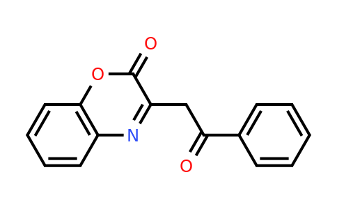 CAS 61553-69-3 | 3-(2-oxo-2-phenylethyl)-2H-1,4-benzoxazin-2-one